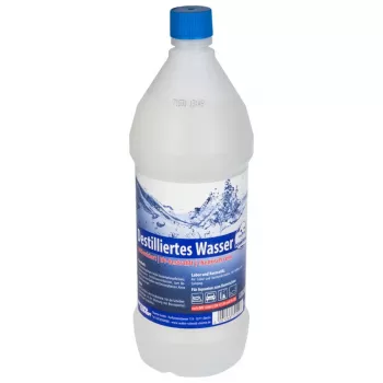 Distiliuotas vanduo Ohne hersteller 1 L — atitinka DIN 13060, DIN 43530 ir EN 285