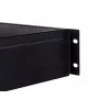 Į stovą montuojamas linijinės sąveikos UPS EVER ECO Pro 1200 AVR CDS, 1,2 kVA (650 W išvestis), 2U, 3× C13, USB-B, AVR, VRLA 12 V 5 Ah ×2