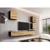 Cama TV stand VIGO 140 30/140/40 Juoda/wotan oak