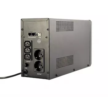 Gembird EG-UPS-035 nepertraukiamo maitinimo šaltinis (UPS) Line-Interactive 2 kVA 1200 W 5 AC lizdų