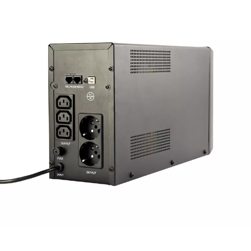 Gembird EG-UPS-035 nepertraukiamo maitinimo šaltinis (UPS) Line-Interactive 2 kVA 1200 W 5 AC lizdų