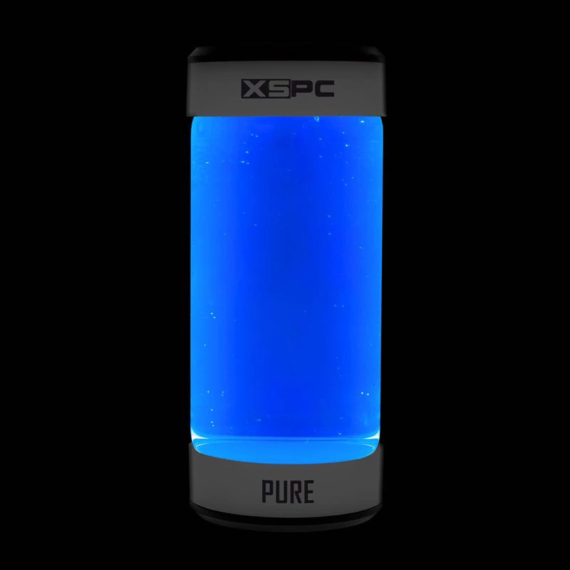 XSPC Pure Coolant 1 L — mėlynas UV aušinimo skystis kompiuterių vandens aušinimo sistemoms
