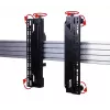 Universalūs sąsajos laikikliai su mikroreguliavimu B-Tech BT8390-VESA400MAF/B