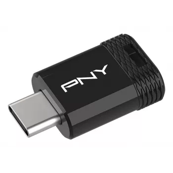 USB atmintukas PNY Elite-X 64 GB USB Type-C 3.2 Gen 1 (3.1 Gen 1) Juoda