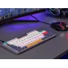 Mechaninė klaviatūra Tracer FINA 84 pilka (Outemu Raudona Switch) TRAKLA47279