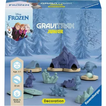 Ravensburger GraviTrax Junior išplėtimo rinkinys Frozen Track 23861 – išplėtimo rinkinys, skirtas GraviTrax Junior konstravimo sistemai
