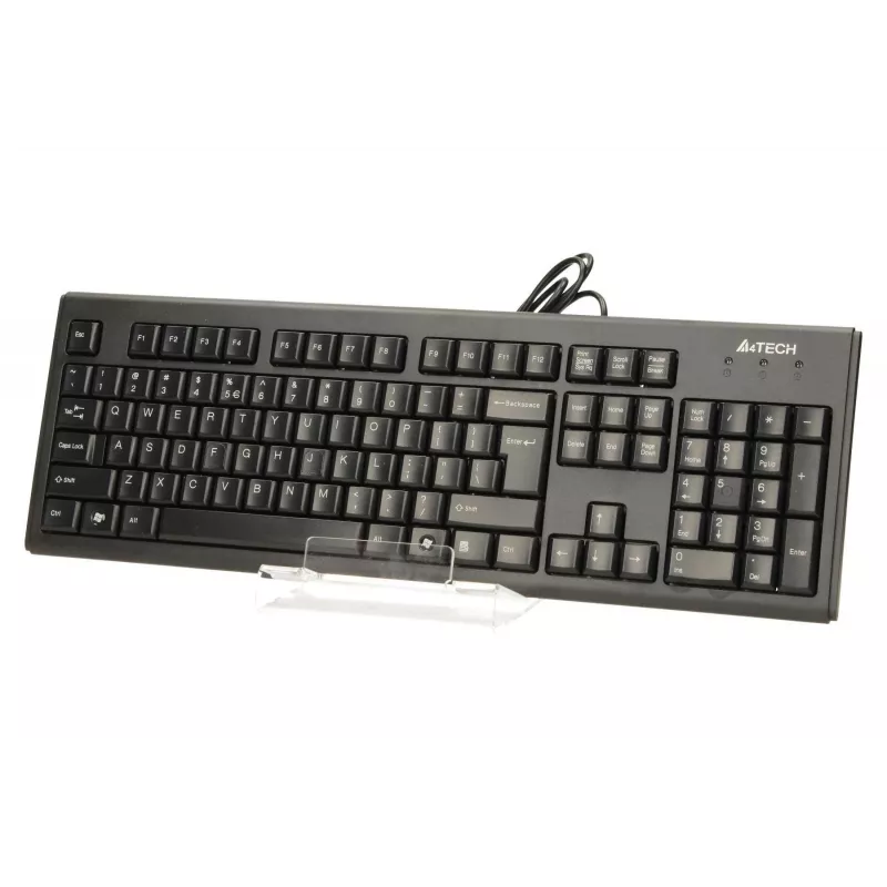 A4Tech KR-83 klaviatūra USB Juoda