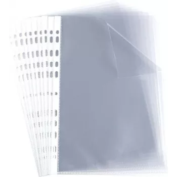 ELBA perforuotas įdėklas, A4, PP, 0,06 mm, skaidrus, atviras viršus, euro perforacija, 230 x 307 mm (M970506)