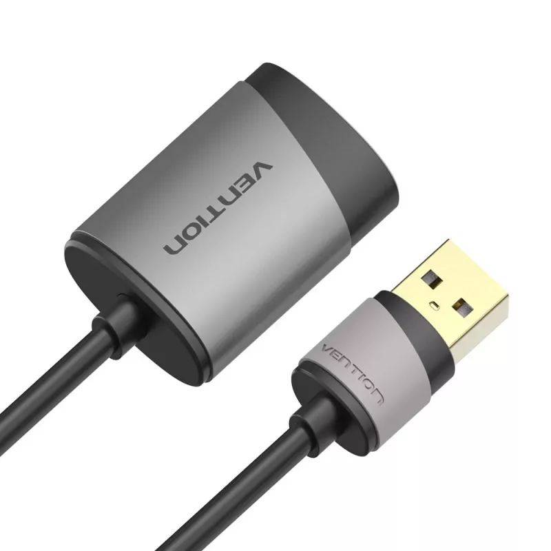 Vention USB išorinė garso plokštė 0,15 m pilka metalinė