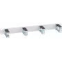 19 colių kabelių valdymo įrenginys 1HE su 4 metalinėmis kilpomis, ilgas (21-3145-41)