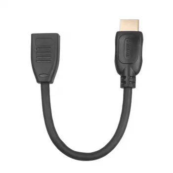 HDMI laidas F-M 15 cm v2.0 prailginimo laidas