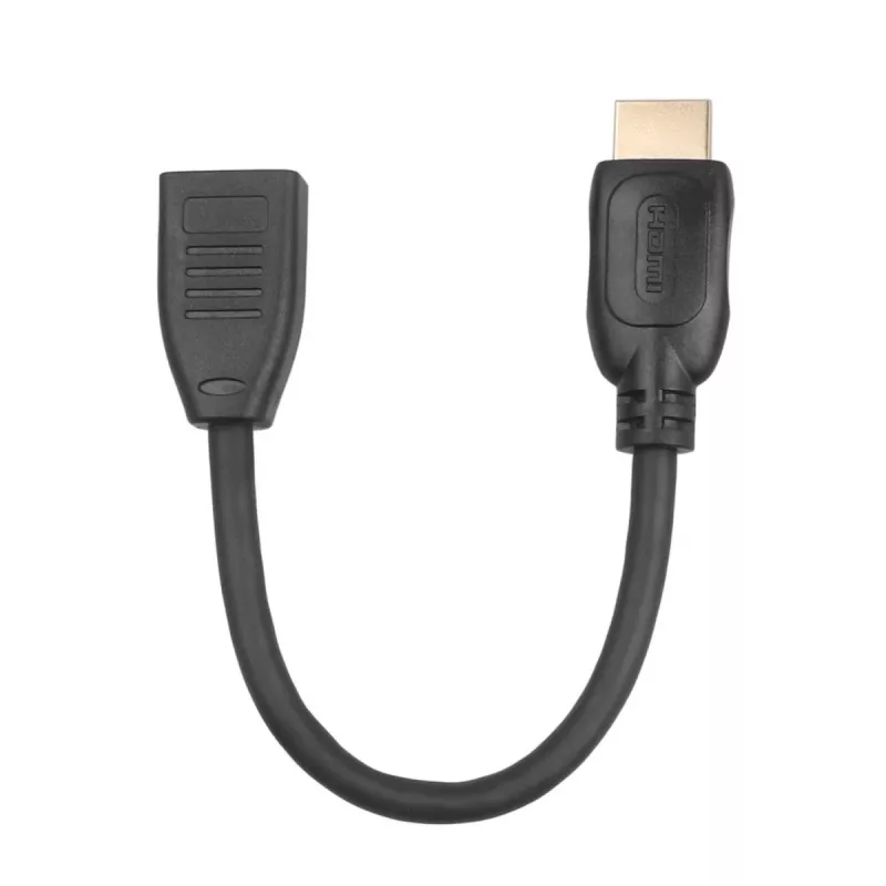 HDMI laidas F-M 15 cm v2.0 prailginimo laidas
