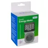 Energijos vatmetras GreenBlue GB620E, skirtas 220 V tinklui, maks. 16 A, įjungiamas galios/energijos monitorius