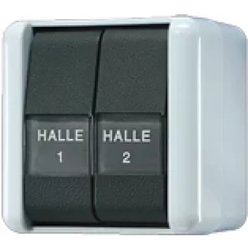 Jung 805 NAW elektros jungiklis 1P juoda – balta (805NAW)