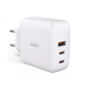 AUKEY PA-B6S White Omni a Mix GaN itin greitas sieninis