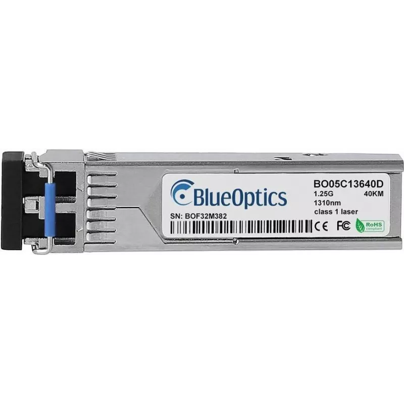 SFP siųstuvo-imtuvo modulis BlueOptics SFP-GE-LH40-SM1310-BO 1250 Mbit/s 1310 nm
