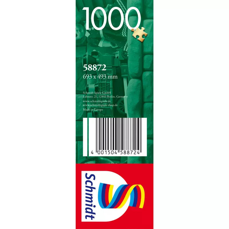 Dėlionė Schmidt Spiele 58872 — 1000 dalių, Kalėdinė scena, amžius 12+
