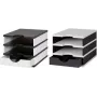 Styro 268-0103.0905S Stalo dėklas polistireninis juodas - baltas (268-0103.0905S)