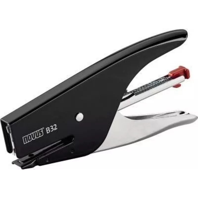 Stapler Dahle NOVUS B32 Standard clinch Juoda Pilka