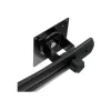 Ergotron DS100 - stovas - horizontalus - skirtas 2 LCD ekranams - aliuminis, plienas - juodas - ekrano dydis: iki 61 cm (iki 24 colių)