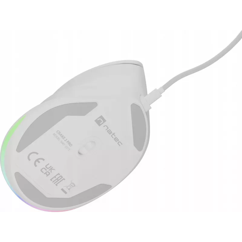 NATEC Crake 2 Pro pelė universali dešiniarankiams USB A tipo optinė 12800 DPI