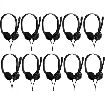 EPOS SENNHEISER EDU 10 AUSINĖS, 3,5 MM KIŠTUKAS, SKIRTOS PC, MAC, CHROMEBOOK, PLANŠETINIAM KOMPIUTERIUI – RINKINYS, KURIAME YRA 10 VIENETŲ