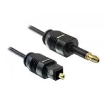 Toslink garso kabelis DeLOCK 82876 2m Mini-TOSLINK juodas
