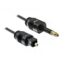 Toslink garso kabelis DeLOCK 82876 2m Mini-TOSLINK juodas