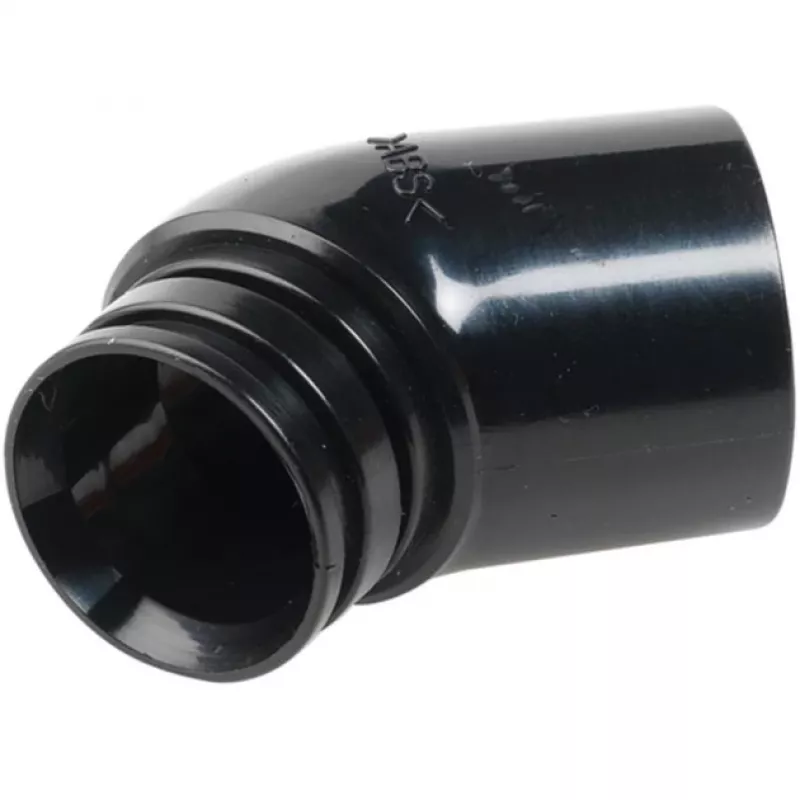 Dulkių maišelio adapteris 415252-4 (juodas, skirtas Makita Griovelių Frezai 3901)