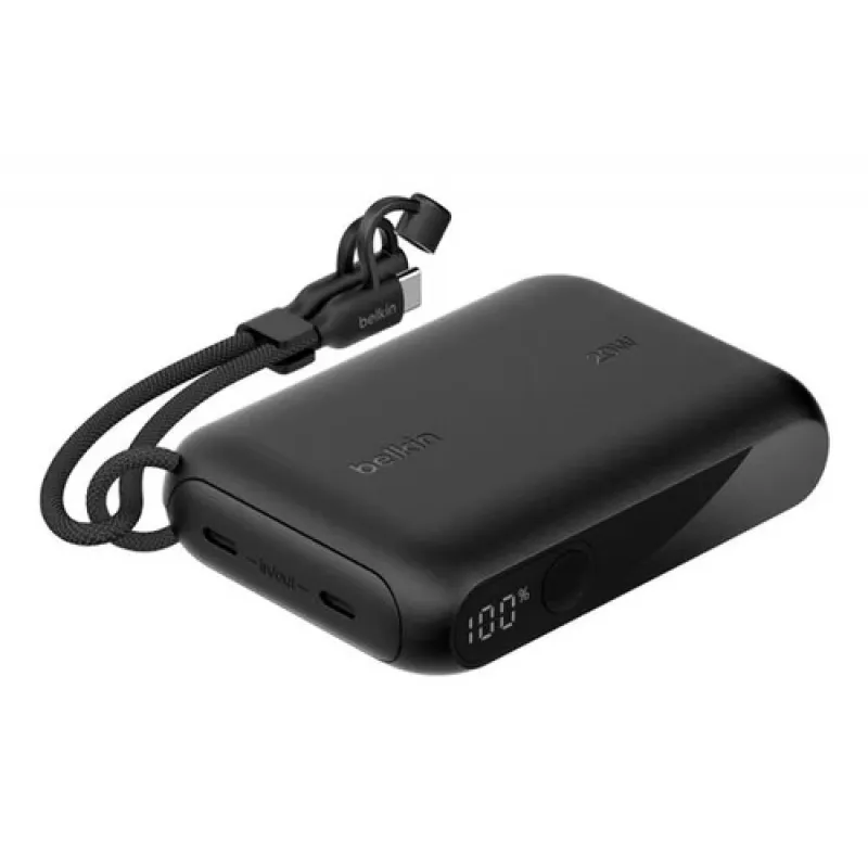 Belkin BOOST CHARGE Power Delivery Powerbank 10.000mAh, juoda (BPB027HQBK)