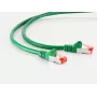 komutacinis kabelis RJ45 S/FTP Cat6 0,25 m ShiverPeaks žalias
