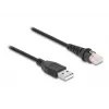 DeLOCK RJ50 į USB 2.0 Type-A brūkšninių kodų skaitytuvo kabelis 2 m