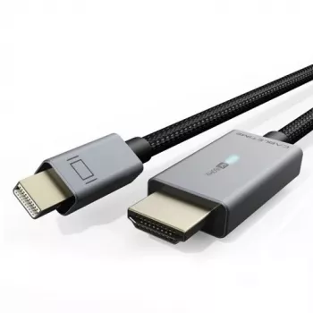 Mini DisplayPort į HDMI kabelis CABLETIME 1 m, 4K@30Hz, pasyvus adapterio kabelis