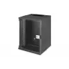 Sieninis stovas Digitus DN-49103 9U IP20 60 kg juodas