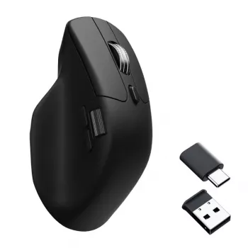 Keychron M6 Silent (1000Hz) Juoda Wireless pelė