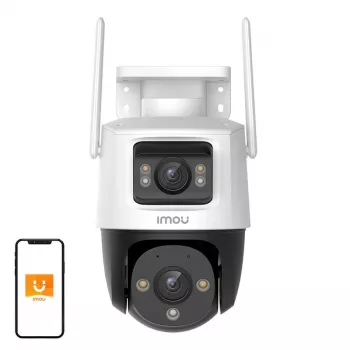 Imou Cruiser Dual Turret IP apsaugos kamera, lauko, 2304 x 1296 pikselių, montuojama ant lubų