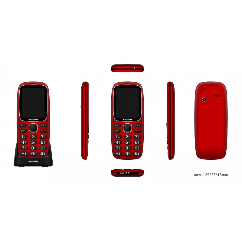 Mobilusis telefonas Mescomp MT-166 Edgar Elegante 4