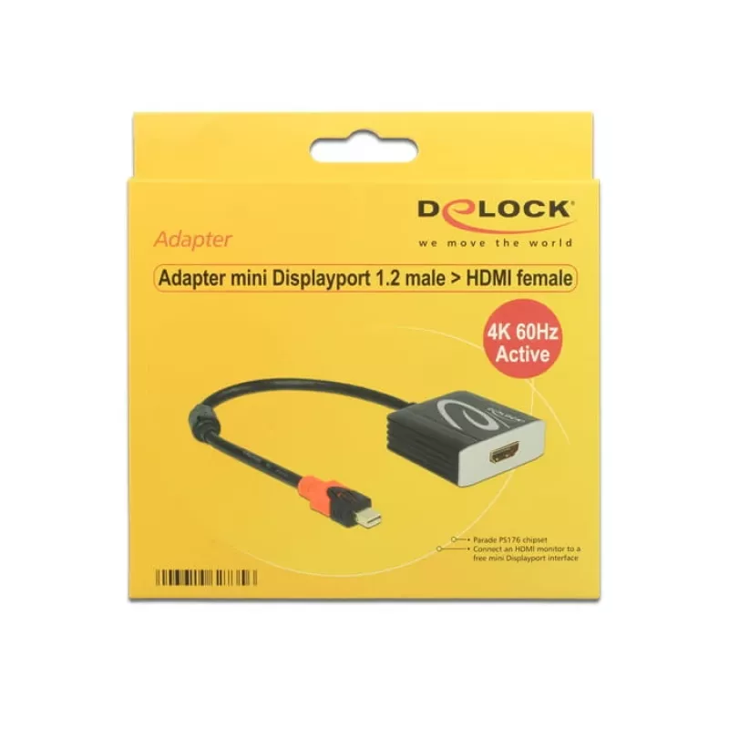 Vaizdo kabelio adapteris DeLOCK 62735 Mini DisplayPort į HDMI