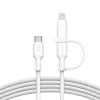 USB laidas Belkin BoostCharge Pro 1,5 m USB C USB C/Lightning baltas