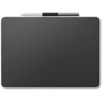 Wacom One Medium digitizer electromagnetic wireless, laidinis USB-C, Bluetooth 5.1 FSC sertifikuota kartoninė pakuotė