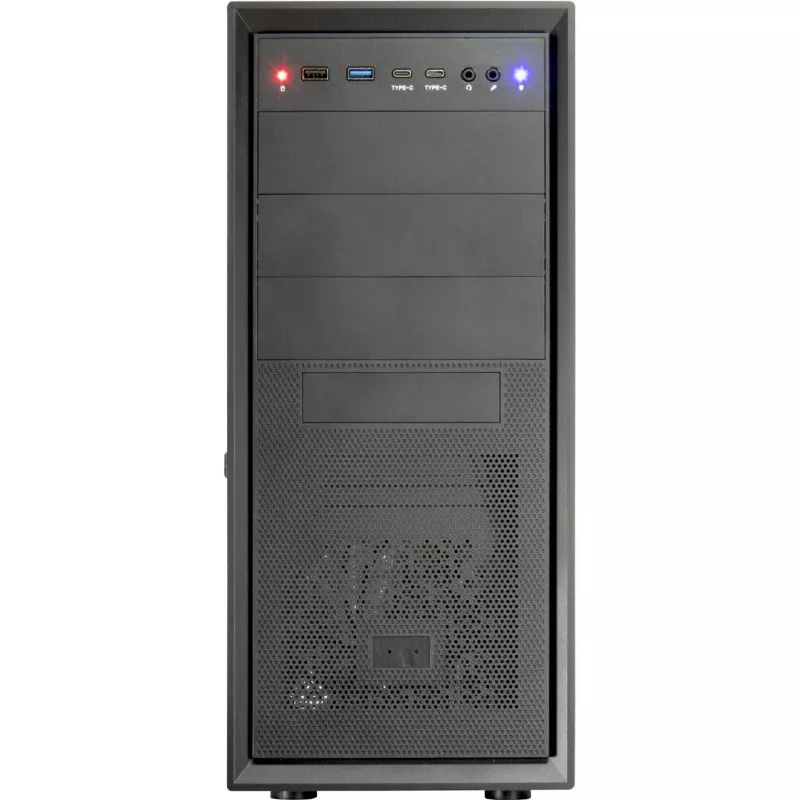 Kompiuterio korpusas Inter-Tech ATX IT-8862 Plaid, spalva juoda