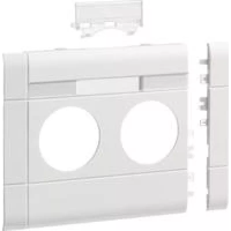 Hager dangtelio plokštė GB120219016 2-jų vietų BRA 120 mm hf v-balta (GB120219016)
