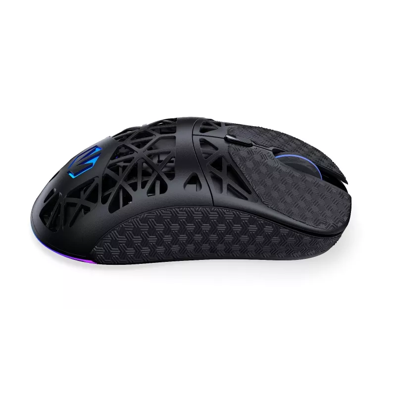 Belaidė žaidimų pelė ENDORFY LIV — dešiniarankė, optinė 12000 DPI, Bluetooth/2.4 GHz, laidinis USB-A/USB-C, 5 mygtukai, aRGB apšvietimas