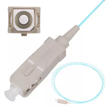Extralink SC/UPC pigtail multimode OM3 50/125 µm 2 m FTTH, Easy strip