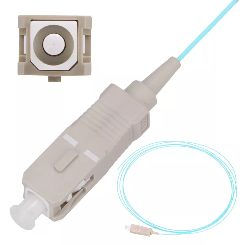 Extralink SC/UPC pigtail multimode OM3 50/125 µm 2 m FTTH, Easy strip