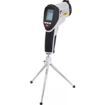 VOLTCRAFT IR-1600 CAM infraraudonųjų spindulių-aplinkos termometras Juodas kaktos režimas mygtukai (IR-1600CAM)