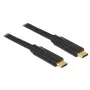 USB laidas DeLOCK 83868 USB 2.0 4 m USB C juodas