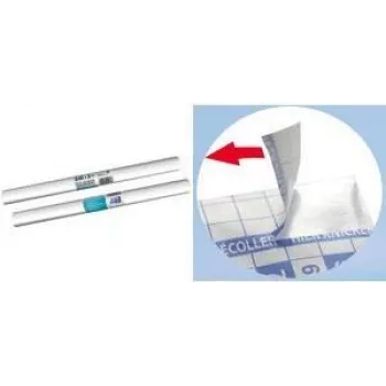 Apsauginė knygų plėvelė Elba 20261917 permatoma lipni 450 mm x 1 m