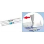 Apsauginė knygų plėvelė Elba 20261917 permatoma lipni 450 mm x 1 m