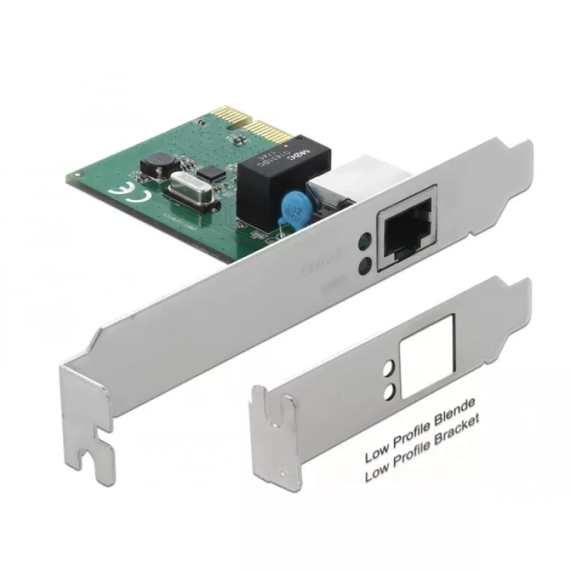 Tinklo plokštė DeLOCK 90381 vidinė Ethernet 100 Mbit/s